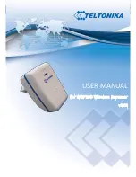 Teltonika WRP100 User Manual preview