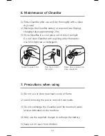 Preview for 15 page of TELTRON CleanBar AVC 1000 User Manual