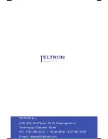 Preview for 20 page of TELTRON CleanBar AVC 1000 User Manual