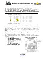 Teltronics Arcata 2826 Quick Setup Manual предпросмотр