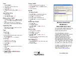 Preview for 2 page of Teltronics EAWS Quick Reference Card