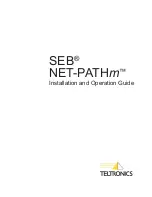 Preview for 3 page of Teltronics SEB NET-PATHm Installation And Operation Manual