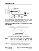 Preview for 2 page of Telular PHONECELL SX3e AMPS User Manual