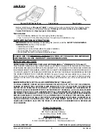 Preview for 2 page of Telular PHONECELL SX4P TDMA 800 User Manual