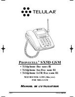 Предварительный просмотр 1 страницы Telular PHONECELL SX5D (French) Manuel De L'Utilisateur