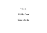 Предварительный просмотр 1 страницы TELUS i680 User Manual