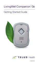 TELUS LivingWell Companion Go Getting Started Manual preview