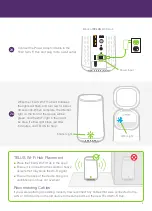 Preview for 5 page of TELUS PureFibre Internet Installation Manual