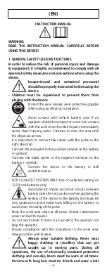 Предварительный просмотр 4 страницы Telwin 804098 Instruction Manual