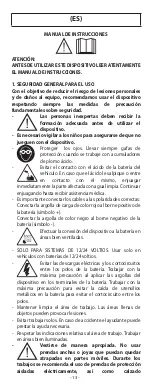 Предварительный просмотр 13 страницы Telwin 804098 Instruction Manual