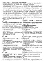 Preview for 22 page of Telwin 865012 Instruction Manual