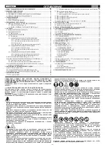 Preview for 40 page of Telwin 954708 Instruction Manual