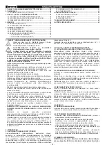 Preview for 42 page of Telwin ALASKA 200 START Instruction Manual