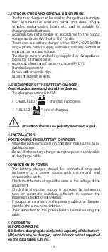 Preview for 5 page of Telwin Defender 8 Instruction Manual