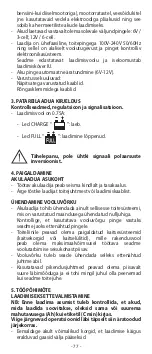 Preview for 77 page of Telwin Defender 8 Instruction Manual