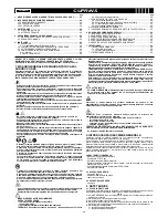 Preview for 48 page of Telwin DIGITAL MIG 180 Instruction Manual