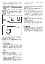 Preview for 7 page of Telwin Doctor Charge Instructions For The Use