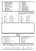 Предварительный просмотр 180 страницы Telwin ELECTROMIG 330 WAVE Instruction Manual