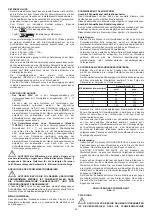 Preview for 23 page of Telwin FORCE 125 230V ACD Instruction Manual