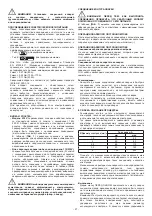 Preview for 27 page of Telwin FORCE 125 230V ACD Instruction Manual