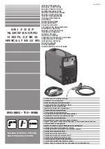 Telwin INVERPULSE 320 MIG-TIG-MMA Instruction Manual preview