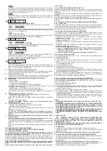 Preview for 8 page of Telwin INVERPULSE 425 Instruction Manual