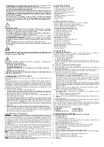 Preview for 34 page of Telwin INVERPULSE 425 Instruction Manual