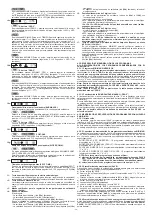 Preview for 36 page of Telwin INVERPULSE 425 Instruction Manual