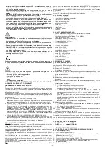 Preview for 48 page of Telwin INVERPULSE 425 Instruction Manual