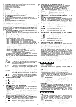 Preview for 49 page of Telwin INVERPULSE 425 Instruction Manual