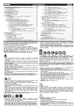 Preview for 110 page of Telwin INVERPULSE 425 Instruction Manual