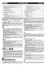 Предварительный просмотр 11 страницы Telwin MASTERMIG 220/2 Instructions For Use And Maintenance Manual