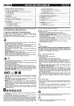 Предварительный просмотр 32 страницы Telwin MASTERMIG 220/2 Instructions For Use And Maintenance Manual