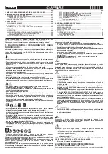 Предварительный просмотр 47 страницы Telwin MASTERMIG 220/2 Instructions For Use And Maintenance Manual