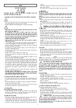 Предварительный просмотр 3 страницы Telwin nevada-10 Instruction Manual