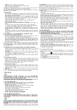 Preview for 8 page of Telwin PCP 28 LCD Instruction Manual