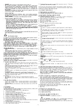 Preview for 10 page of Telwin PCP 28 LCD Instruction Manual