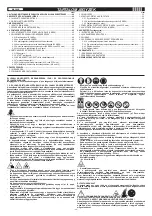 Preview for 48 page of Telwin PCP 28 LCD Instruction Manual