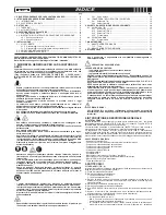 Preview for 8 page of Telwin SUPERIOR TIG 242 Instruction Manual