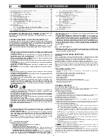 Preview for 48 page of Telwin SUPERIOR TIG 242 Instruction Manual