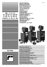 Telwin SUPERMIG 380 Instruction Manual preview