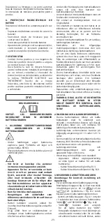 Preview for 23 page of Telwin T CHARGE 12 Instruction Manual