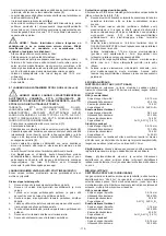 Preview for 118 page of Telwin Technomig 200 Instruction Manual