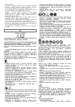 Preview for 128 page of Telwin Technomig 200 Instruction Manual