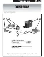 Preview for 9 page of Telwin TECNICA 114 Troubleshooting And Repair Manual