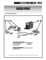 Preview for 9 page of Telwin TECNICA144-164 Troubleshooting And Repair Manual