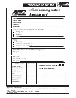 Preview for 11 page of Telwin TIG-165 Troubleshooting And Repair Instructions