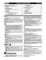 Предварительный просмотр 57 страницы Telwin TIG 222 Instruction Manual