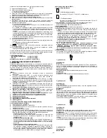 Предварительный просмотр 94 страницы Telwin TIG 222 Instruction Manual