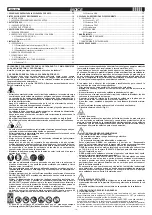 Preview for 18 page of Telwin TIG AC/DC HF/LIFT MMA Instruction Manual